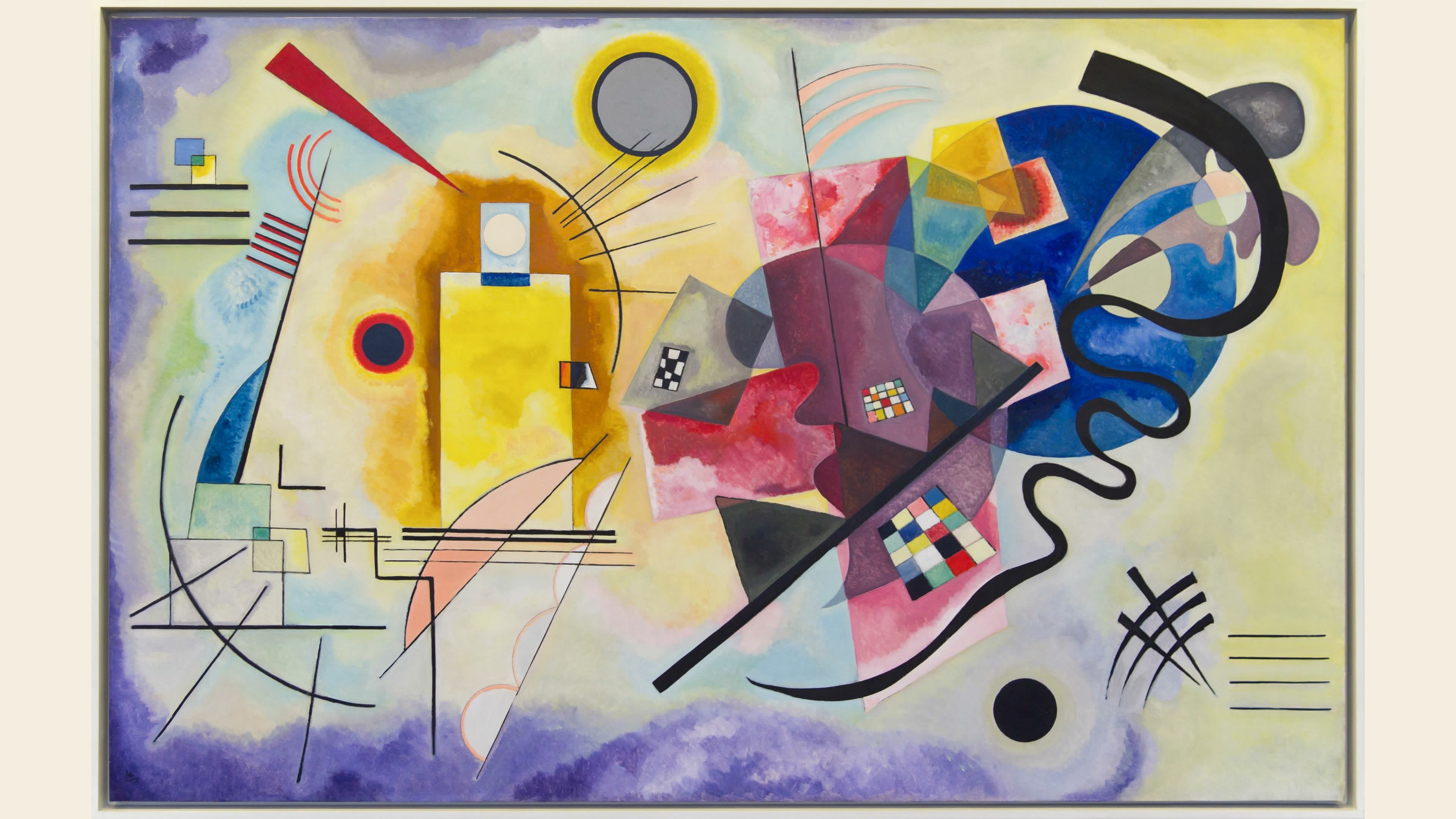 Wassily Kandinsky, Yellow-Red-Blue, 1925